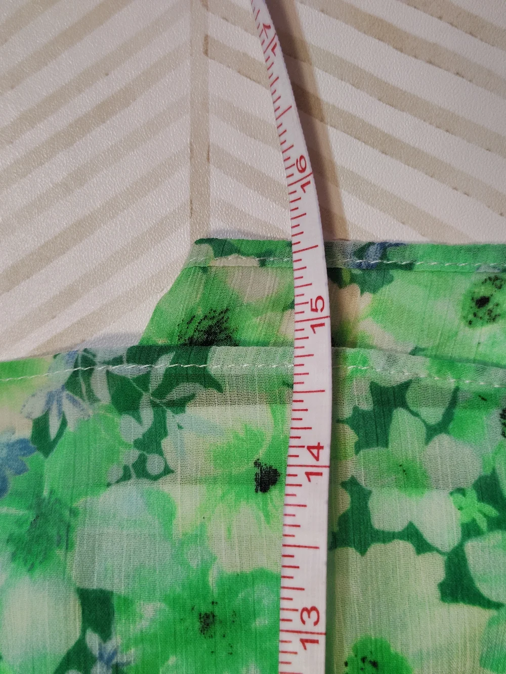 Bb‎ Dakota Nwt Floral Tiered Green Mini Skirt - Women Xs